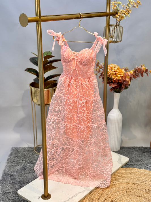Aesthetic Tie-Strap Sundress